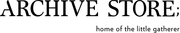 Archive store logo