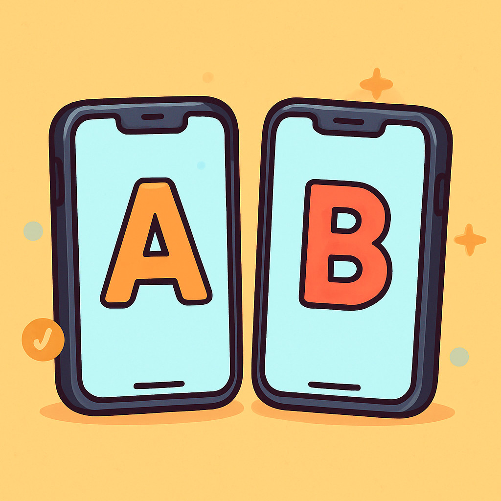 Product experimenting experiment A/B test