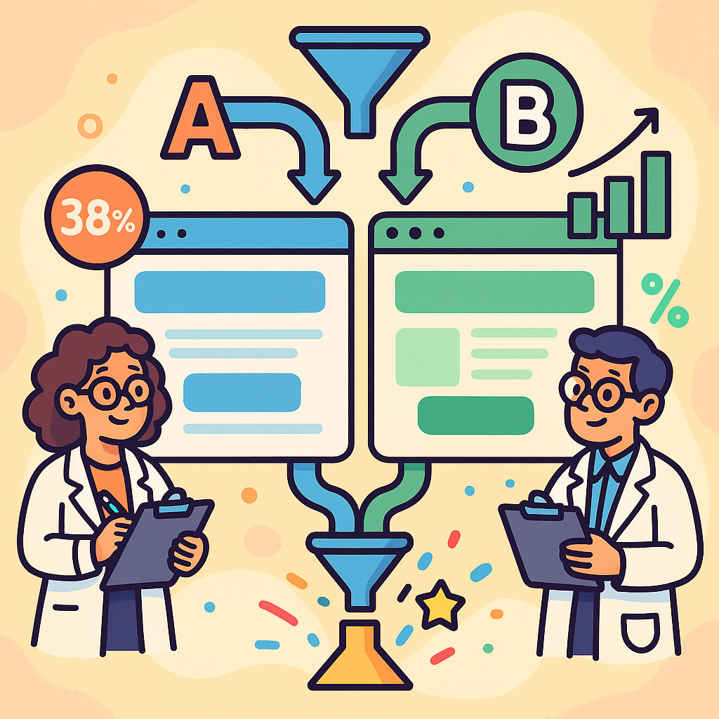 A/B Test Bayesian example